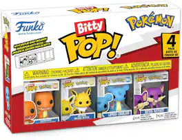 Funko - Bitty POP!: Pokemon - Charmander 4-Pack - COLLECTIBLES - Multicolor