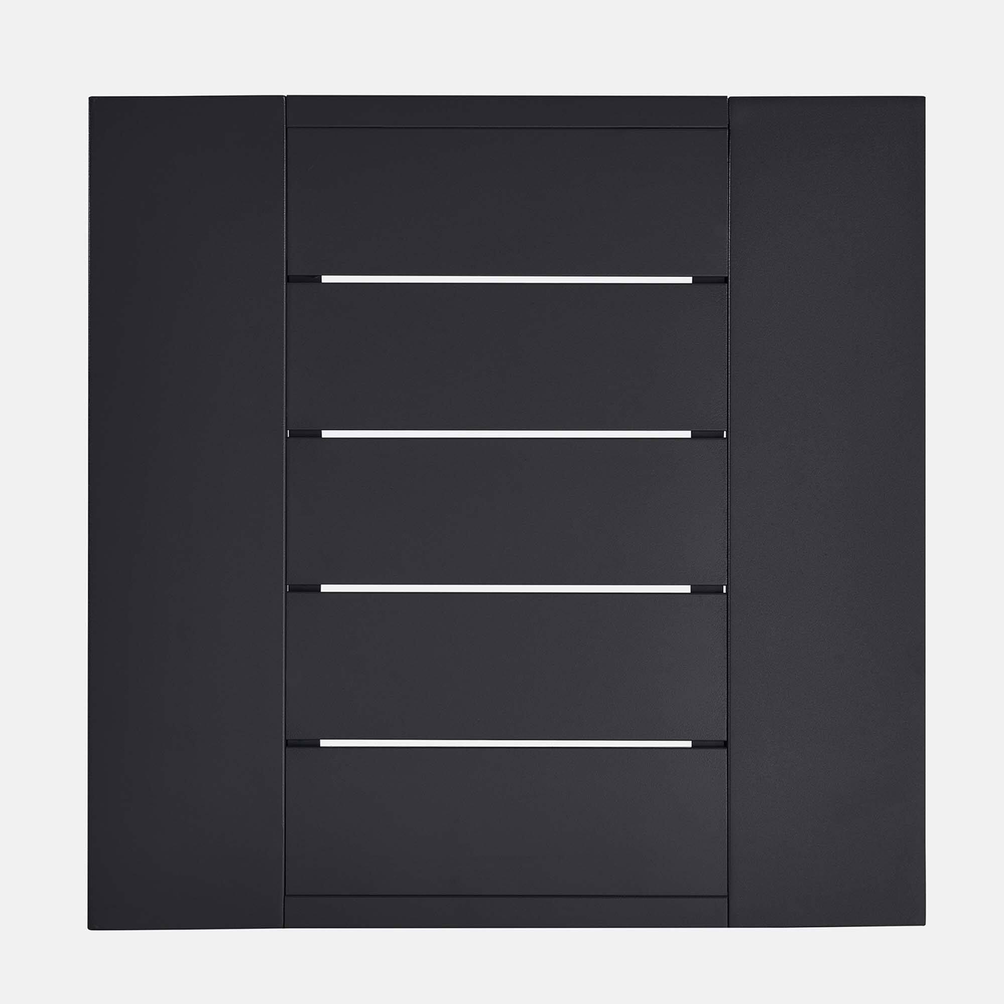 Alt View 3. Modway - Tahoe Outdoor Patio Powder-Coated Aluminum End Table by Modway - Gray.