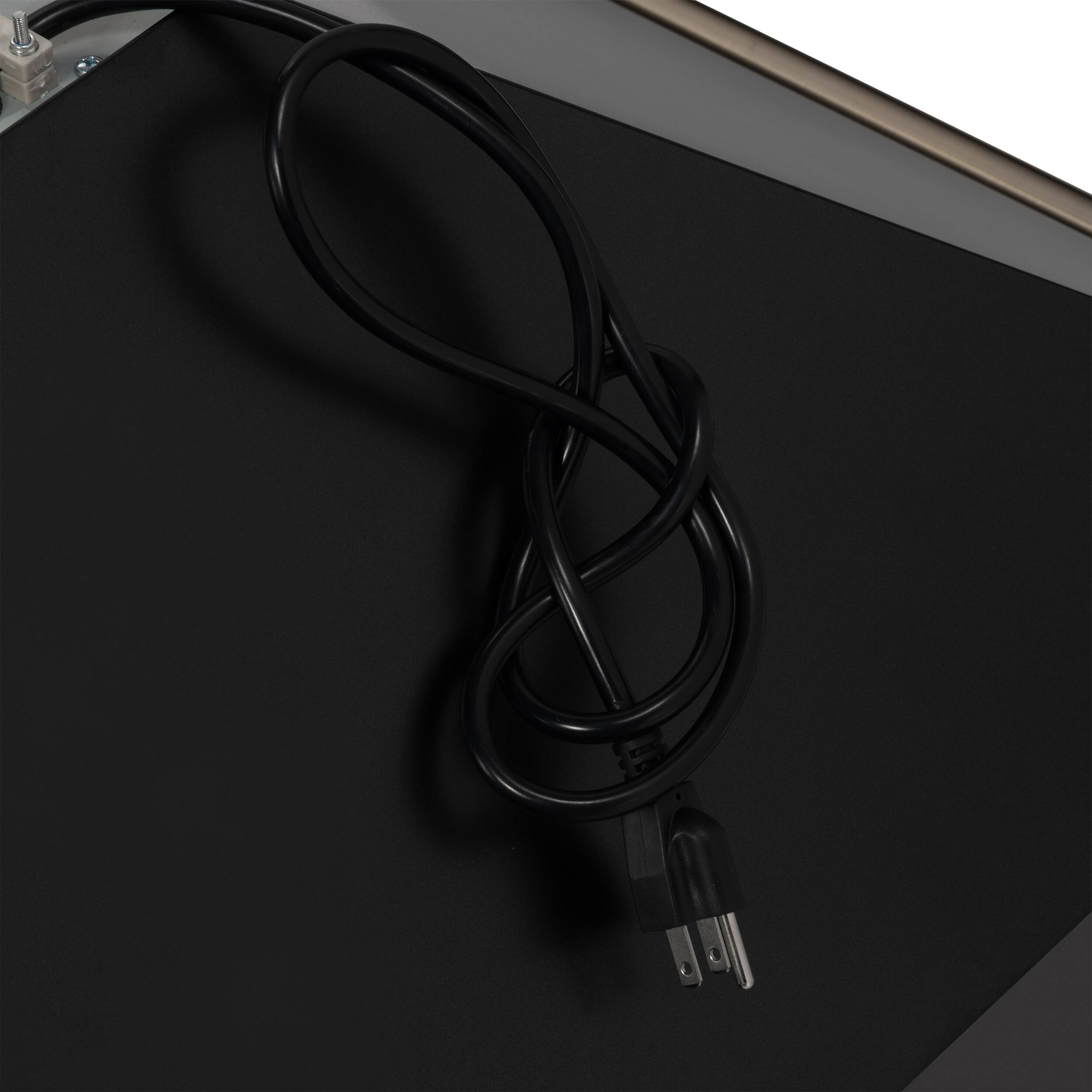 Alt View 9. Forno Appliances - Aria 30 in. Convertible Wall-Mounted Range Hood - Black.