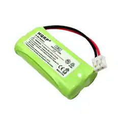 HQRP Battery
Ni-MH Battery
850mAh/2.4V
0.4Wh
Made in China
WARNING:
- Do not expose to temperatures above 60°C (140°F).
- Do not crush, puncture, or dispose of in fire.
- Do not attempt to disassemble.
- Do not expose to water.
- Do not dispose of in a fire or burn.
Replace only with the battery pack designed for this product.