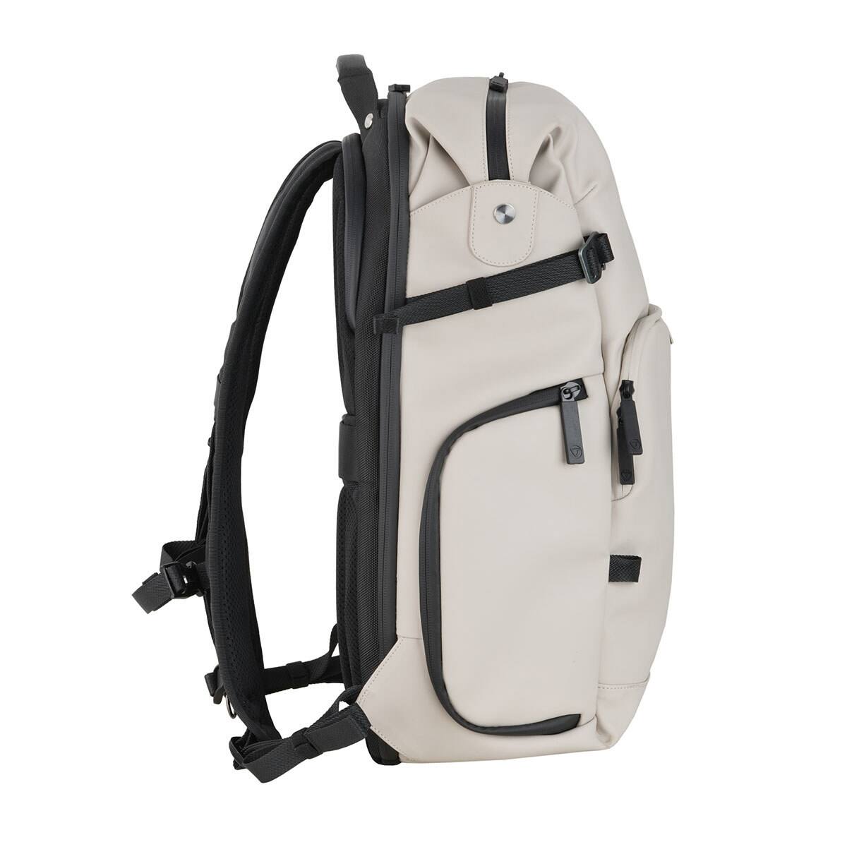 Alt View 3. Vanguard - Vanguard VEO Lite B30L Camera and Everyday Backpack - Cream.