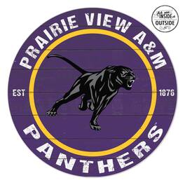 Jardine - Prairie View A&M Panthers 20'' x 20'' Indoor/Outdoor Team Color Circle Sign - Purple