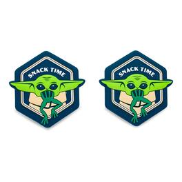 Star Wars - Star Wars: The Mandalorian Grogu "Snack Time" Magnetic Chip Clips | Set of 2 - Green