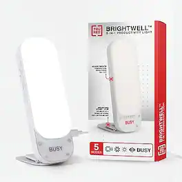 TRU RED - TRU RED™ Brightwell 5-in-1 Productivity LED Desk Light, (TR62804) - White