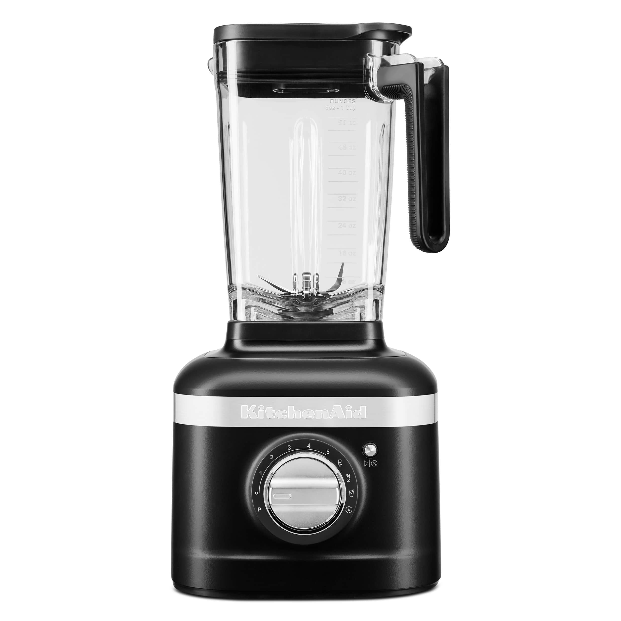 Angle. KitchenAid - KitchenAid® K400 Variable Speed Blender - KSB4027 - Black Matte.
