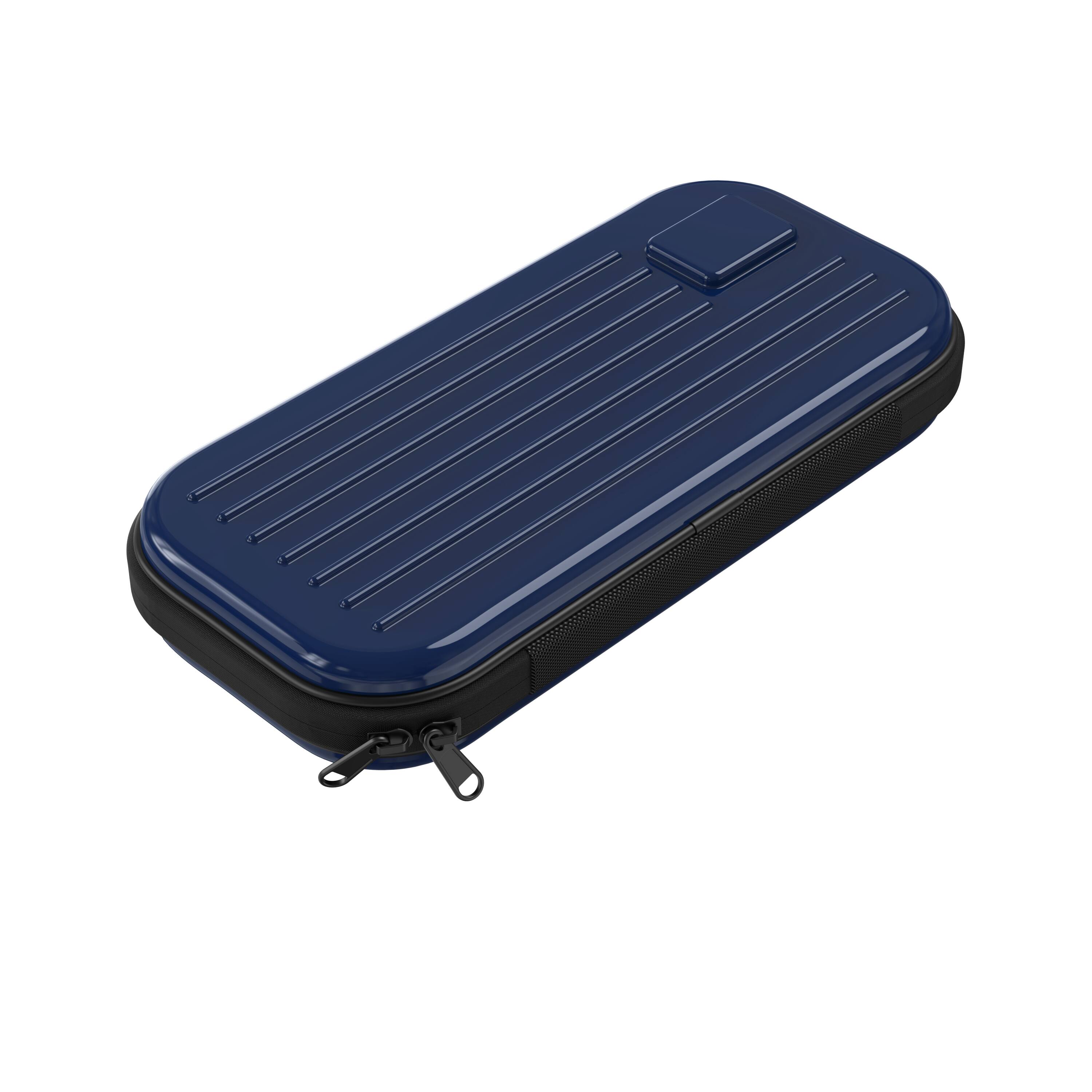 Alt View 3. Biogenik - Protective Hard Shell Travel Case for Nintendo Switch 2 - Blue.