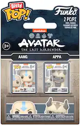 Funko Bitty POP!: Avatar: The Last Airbender 2-Pack - Aang & Appa - Collectibles