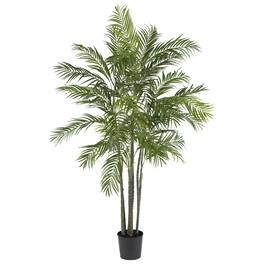 BreeBe - 6' Areca Palm Tree x 7 w/1332 Lvs - Green