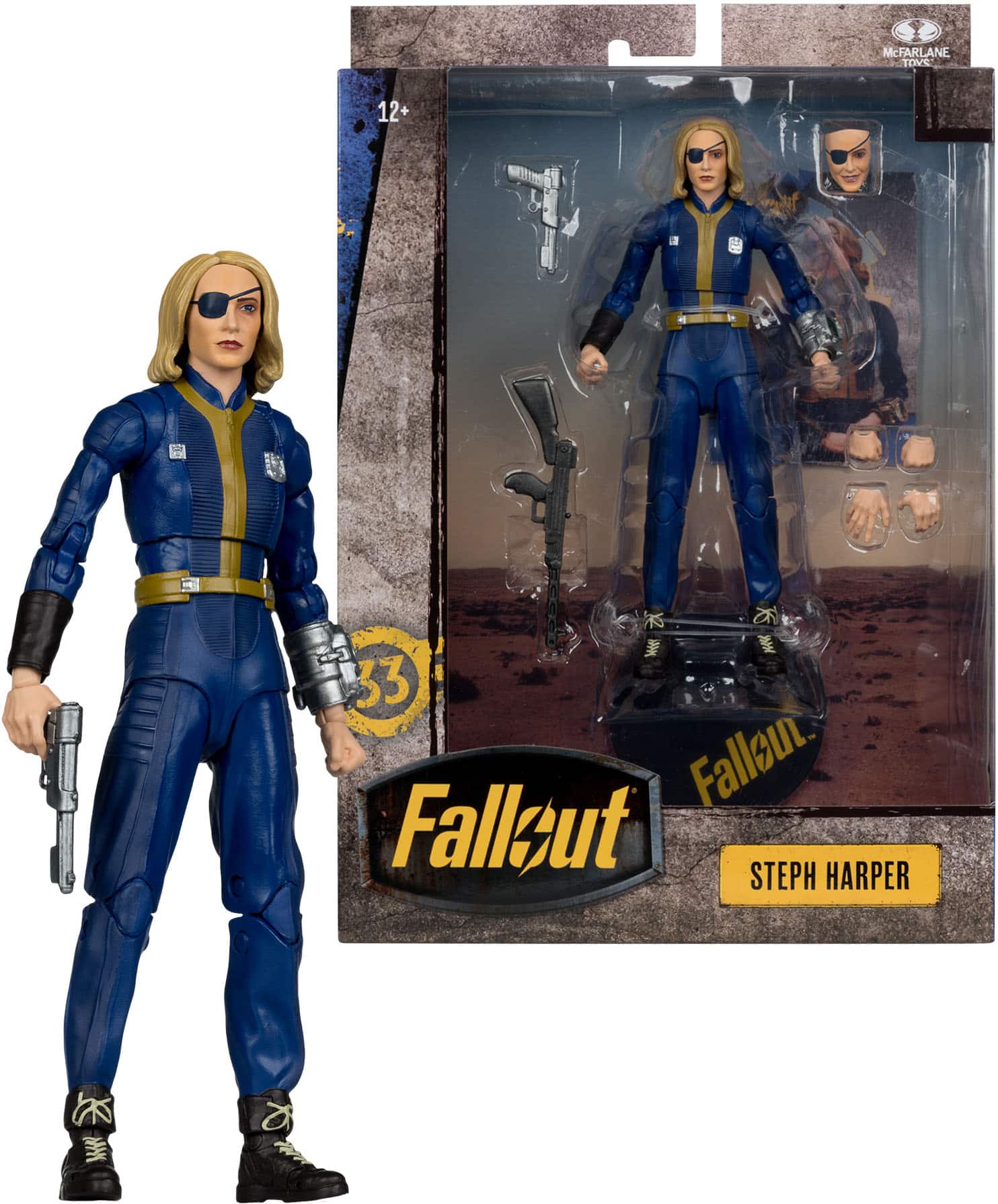 McFarlane Toys - Fallout Steph Harper 6.4" Deluxe Action Figure