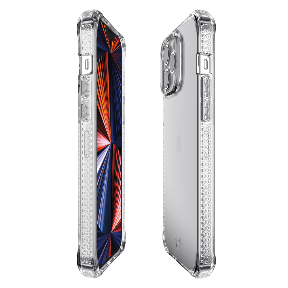 Alt View 2. Itskins - ITSkins Spectrum Clear case for iPhone 13 mini / 12 mini - Clear.