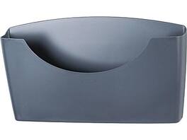 Fellowes - Partition Additions Plastic File Pocket - Dark Graphite