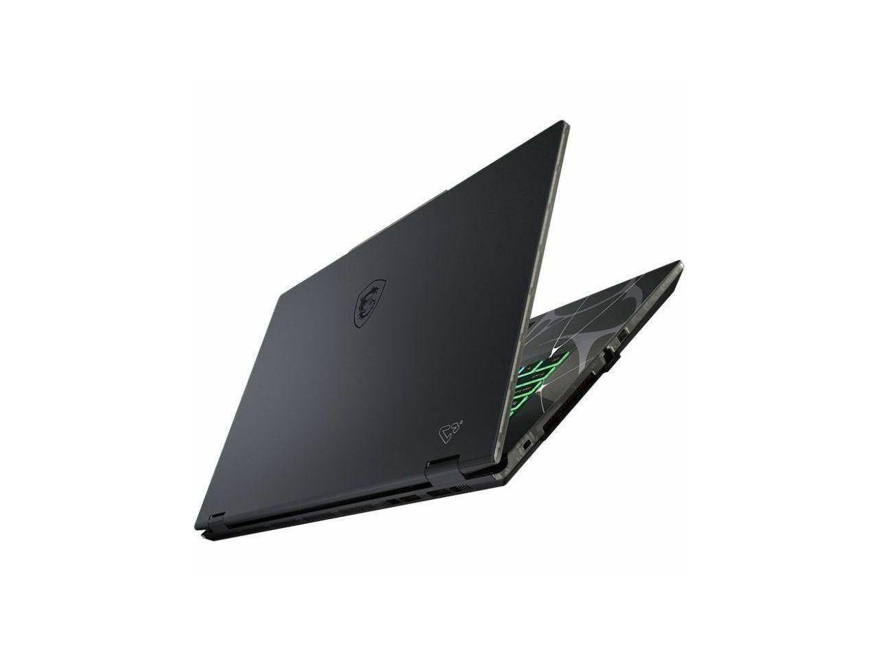 Left. MSI - MSI Cyborg 15 B2RW Cyborg 15 B2RWFKG-421US 15.6" Gaming Notebook - Full HD - 144 Hz - Intel Core 7 240H - 32 GB - 1 TB - Black.