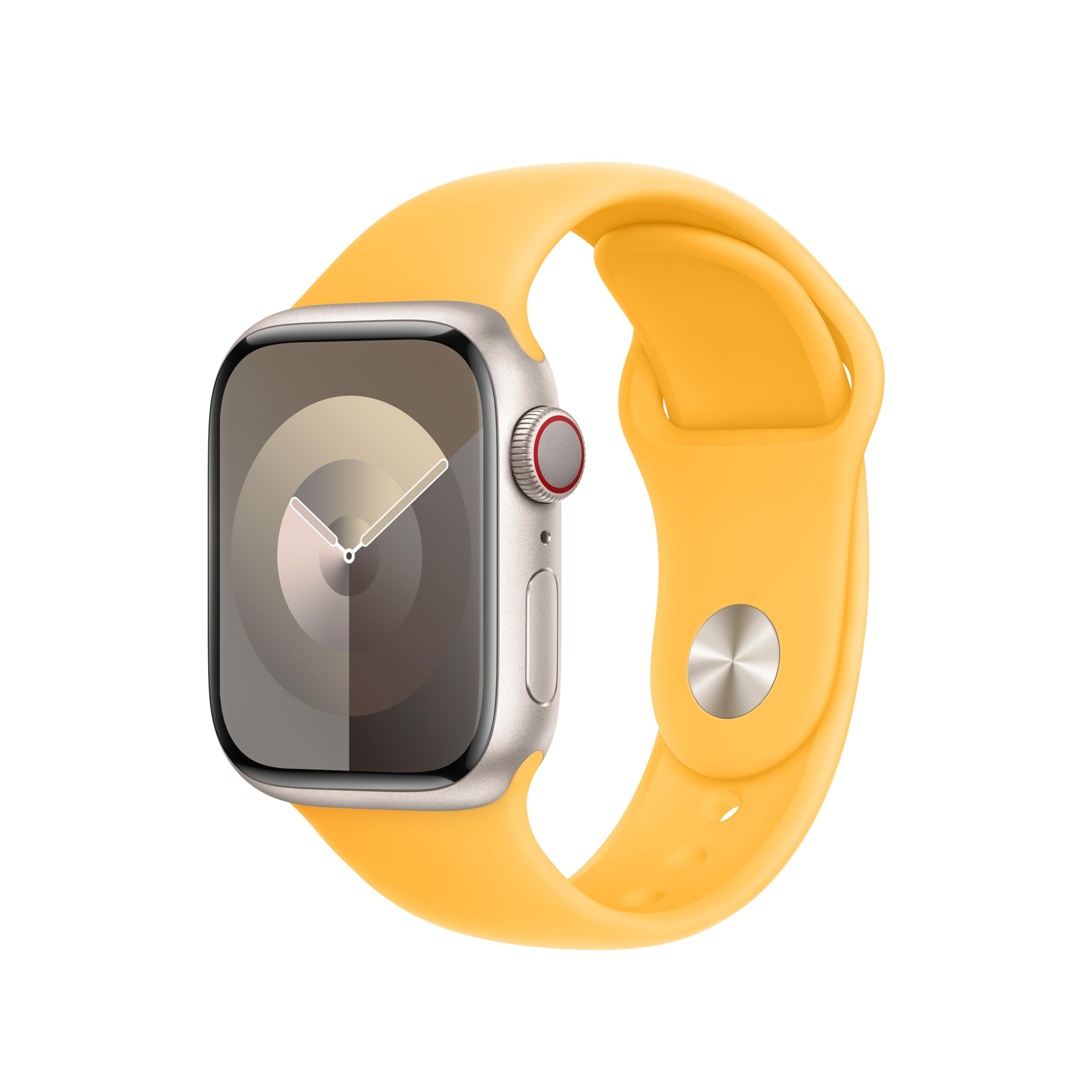 Alt View 2. Apple - Apple Watch Band - Sport Band - 41mm - Sunshine - M/L - Yellow.