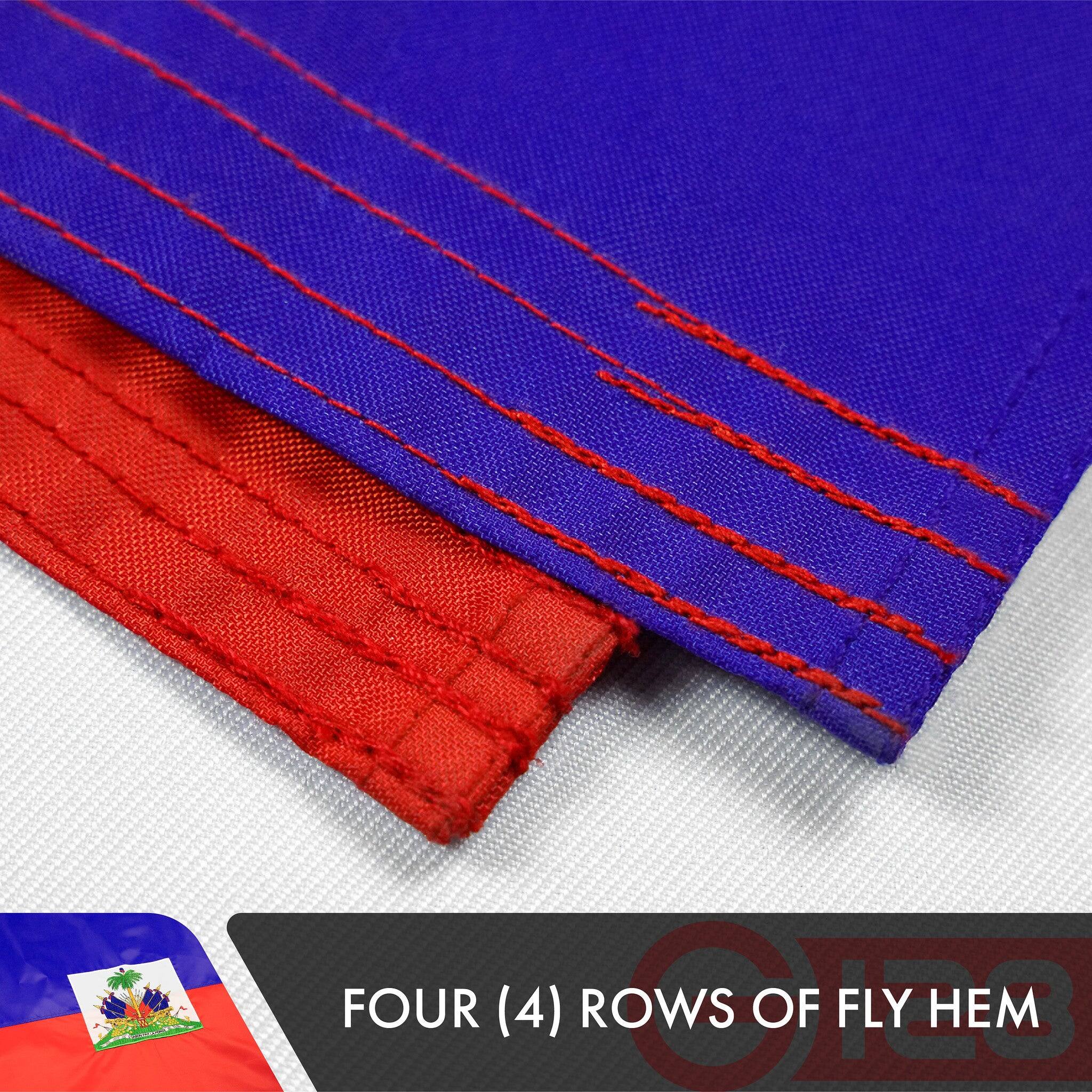 FOUR (4) ROWS OF FLY HEM