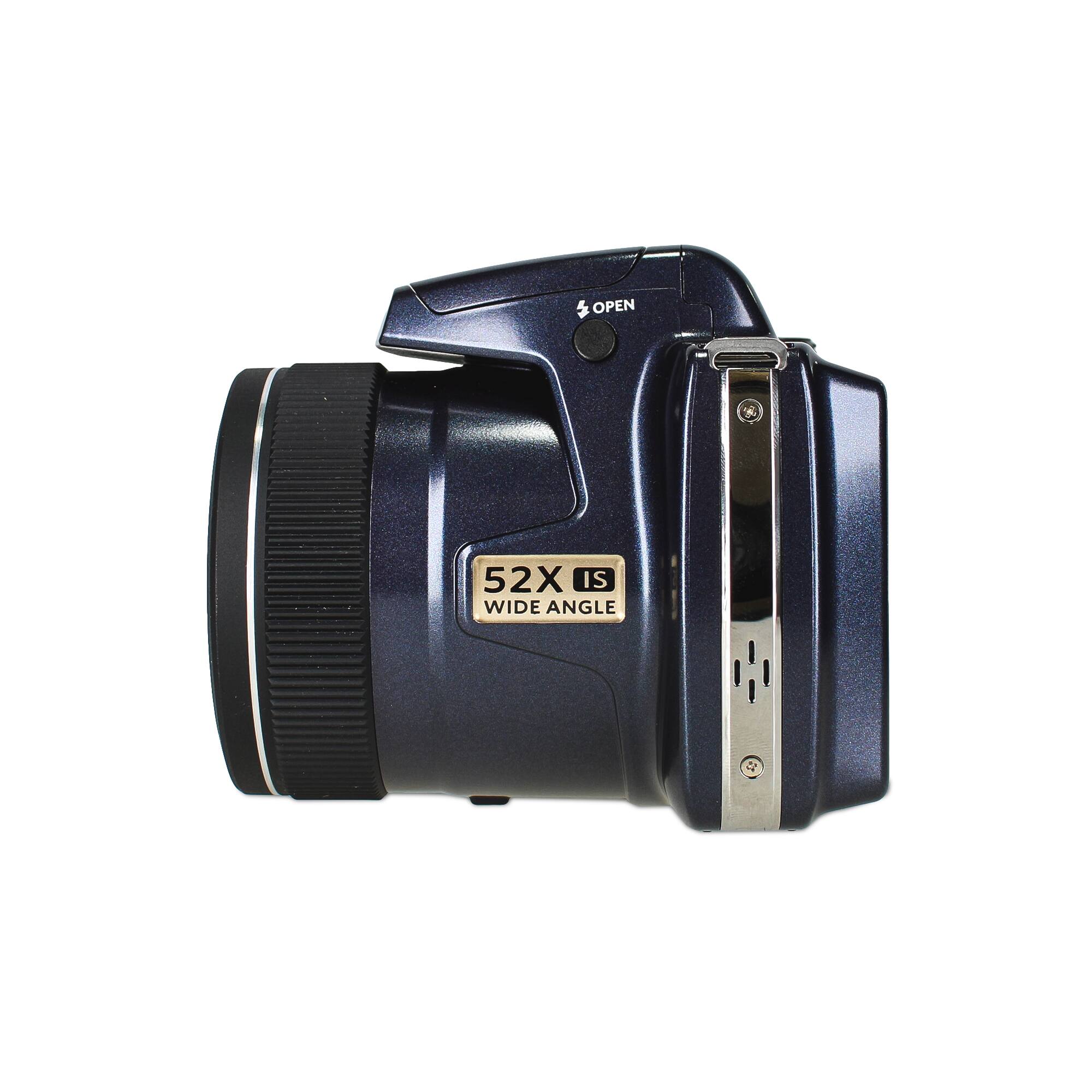 52X IS  
WIDE ANGLE  

OPEN