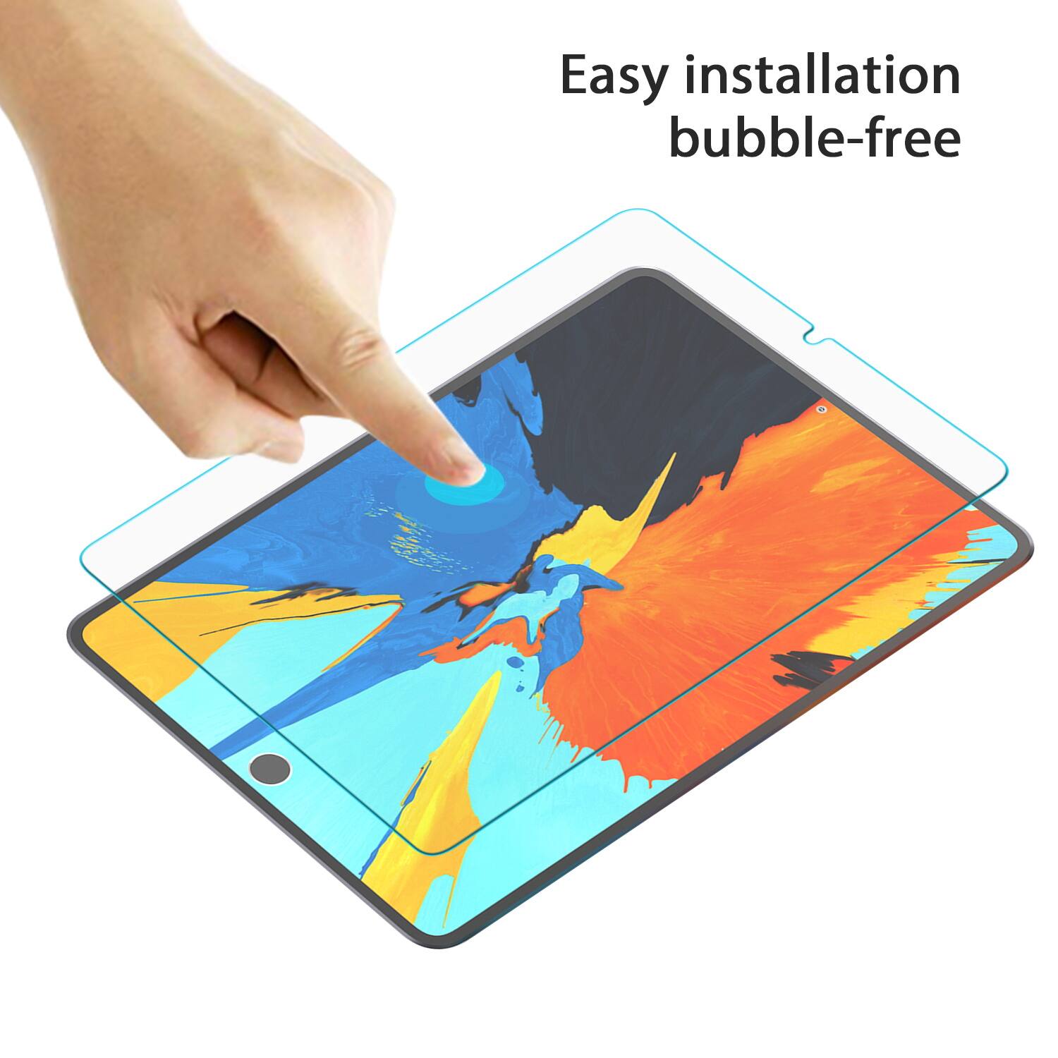 Easy installation bubble-free