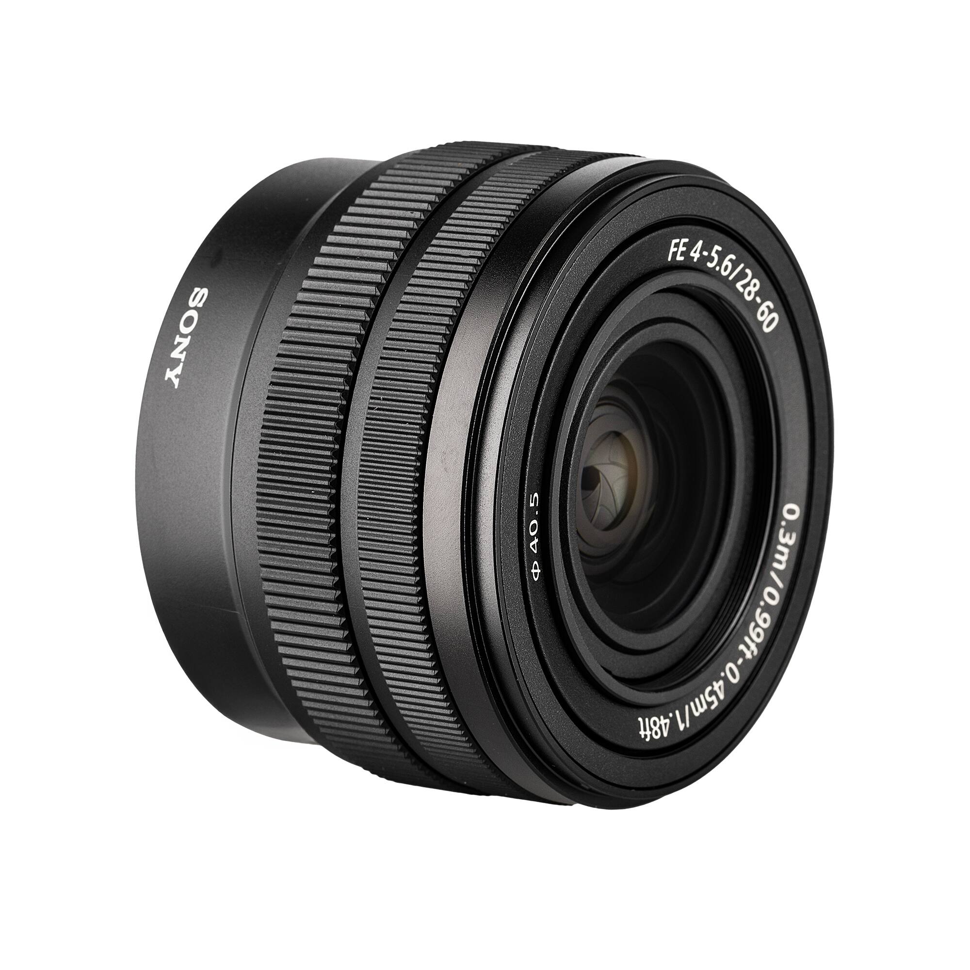 SONY  
FE 4-5.6/28-60  
SPO-26G-O/WEO  
99ft-0.0  
stee.owme.o  
48ft 45m/1.