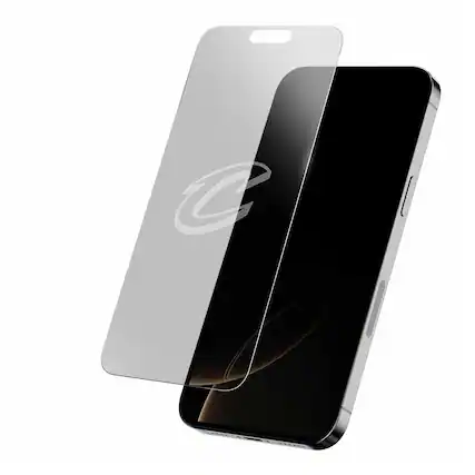 Front. Screen Skinz - Cleveland Cavaliers iPhone Clear Screen Protector - 14 Pro - Multicolor.