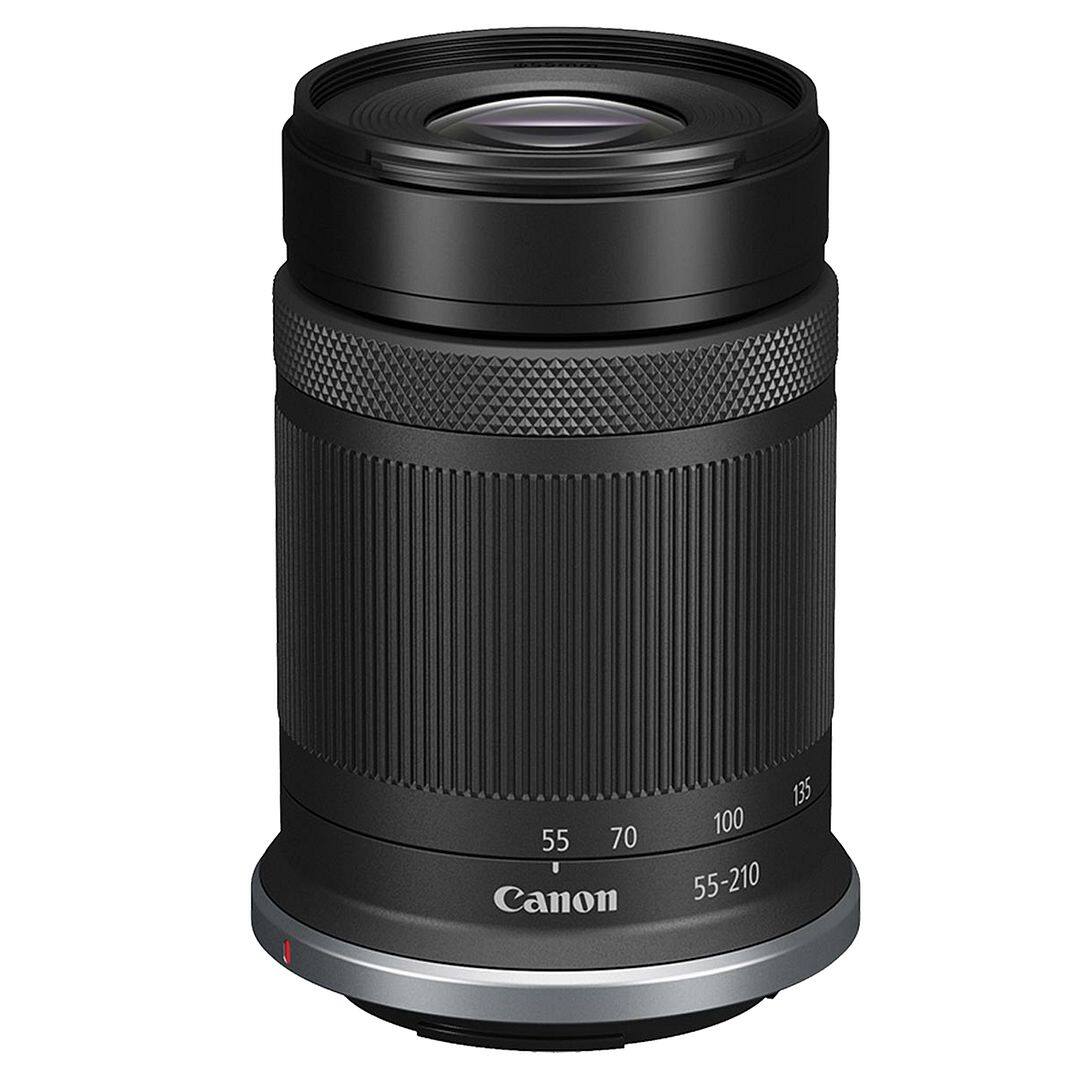 Canon EOS R100 Mirrorless Camera with 18 45mm + 55 210mm Lens + 32GB ...