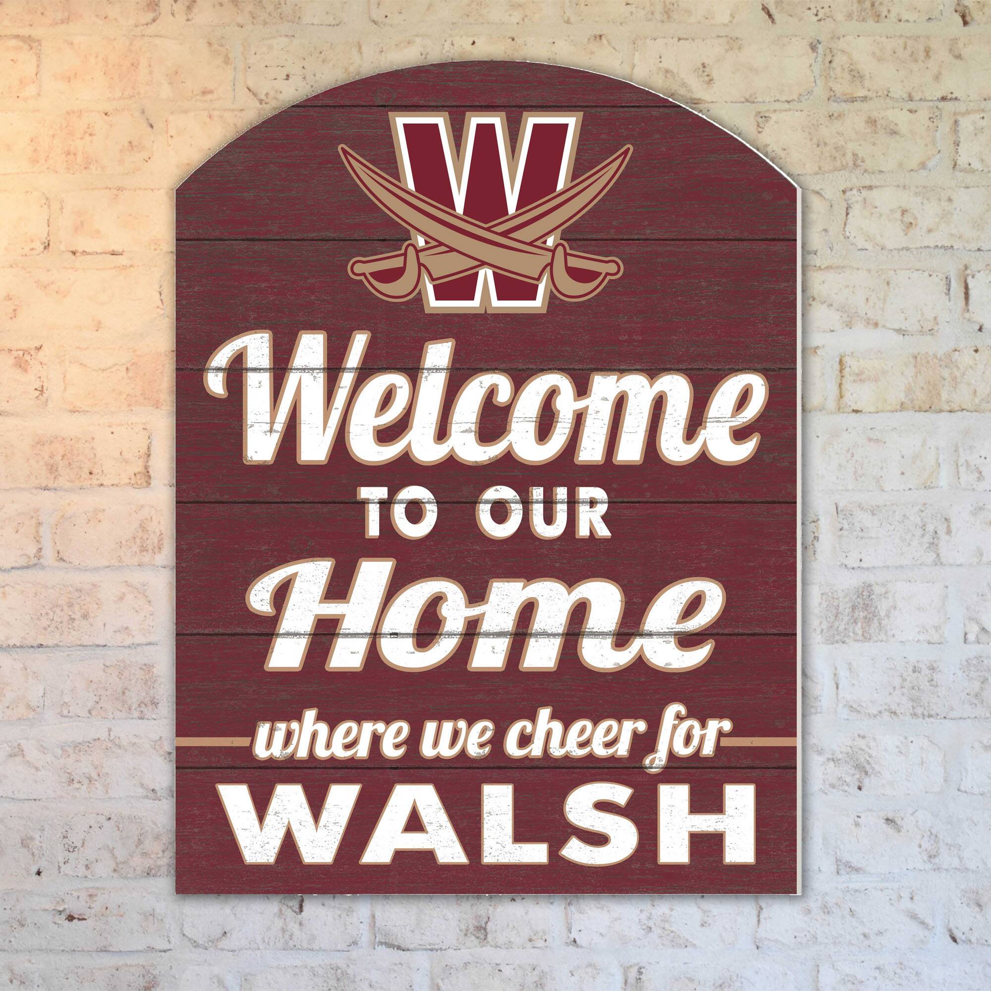 Welcome to our Home where we cheer for WALSH