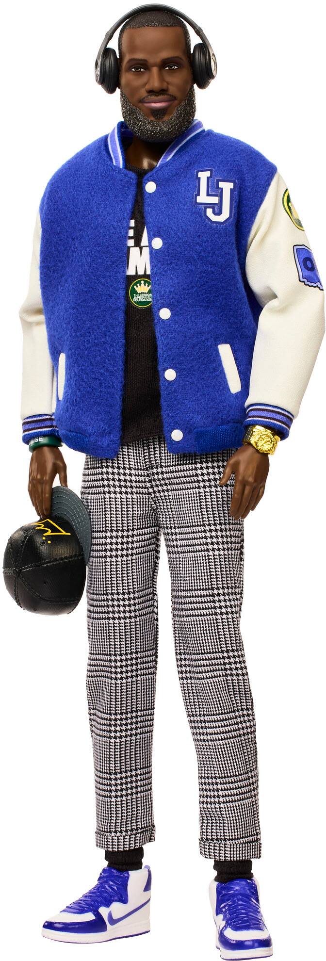 Angle. Barbie - Signature LeBron James Kenbassadors Collectible Doll.