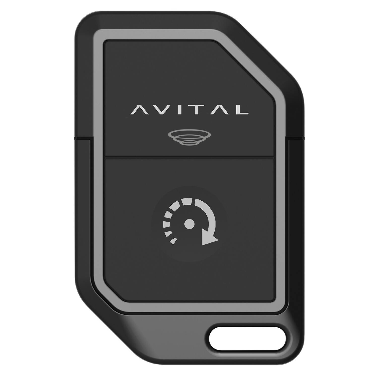 Back. AVITAL - D9817L 2-Way 1-Button Remote and 1-Way 1-Button Remote 1-Mile Range for DS3/DS3+ RF Models - Onyx Black.