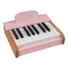 Front. Costway - Costway 18 Keys Kids Piano Keyboard with Removable Music Stand One-key Start for Boys Girls - Pink.