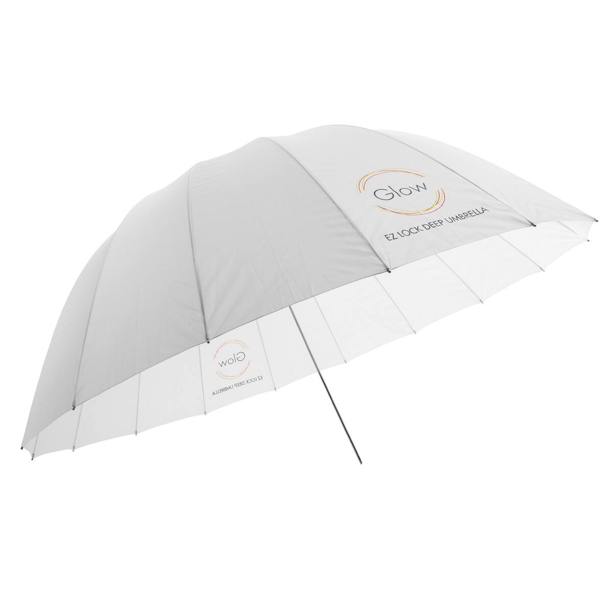 Glow Easy Lock Large Deep Translucent Fiberglass Umbrella (51