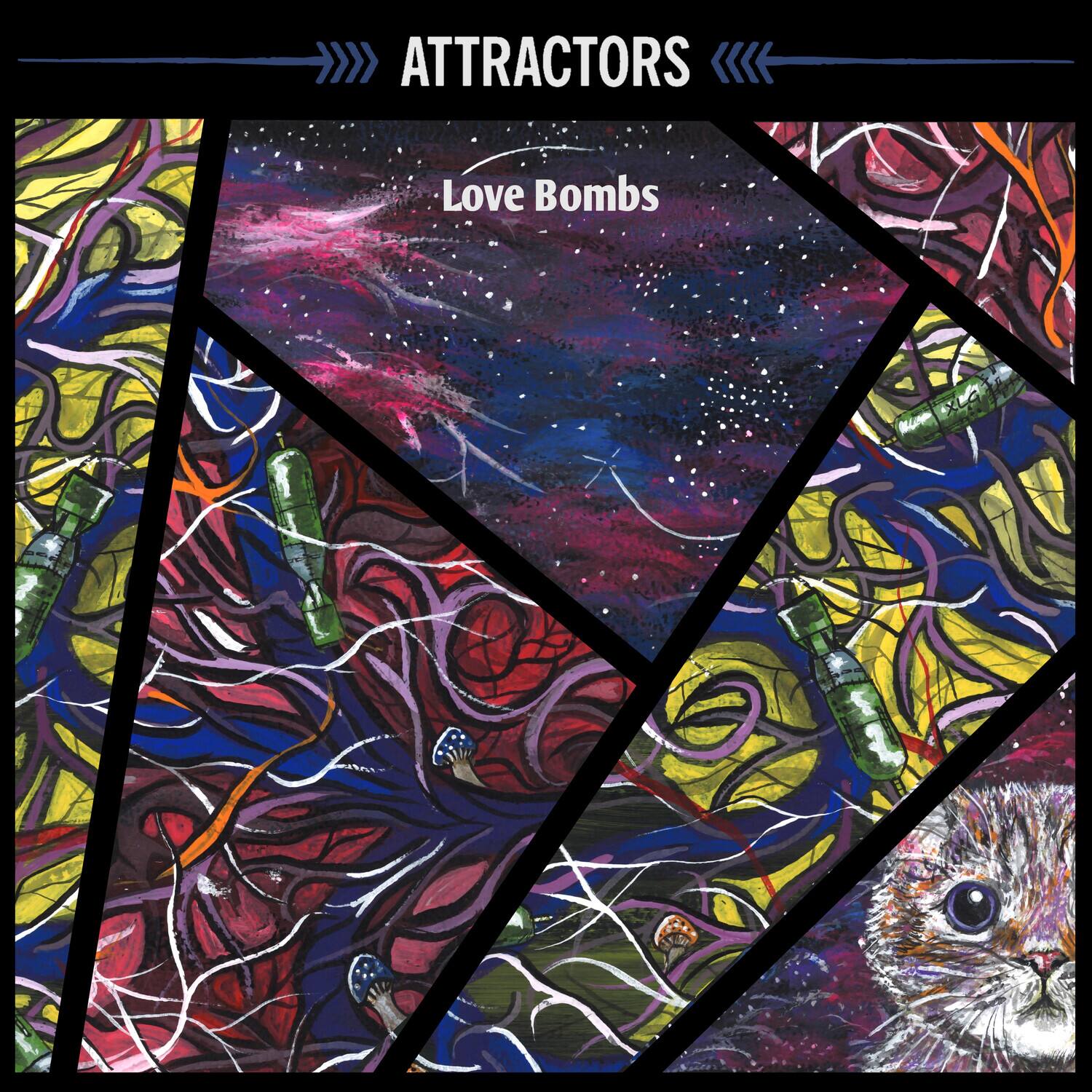 Attractors - Love Bombs - VINYL LP