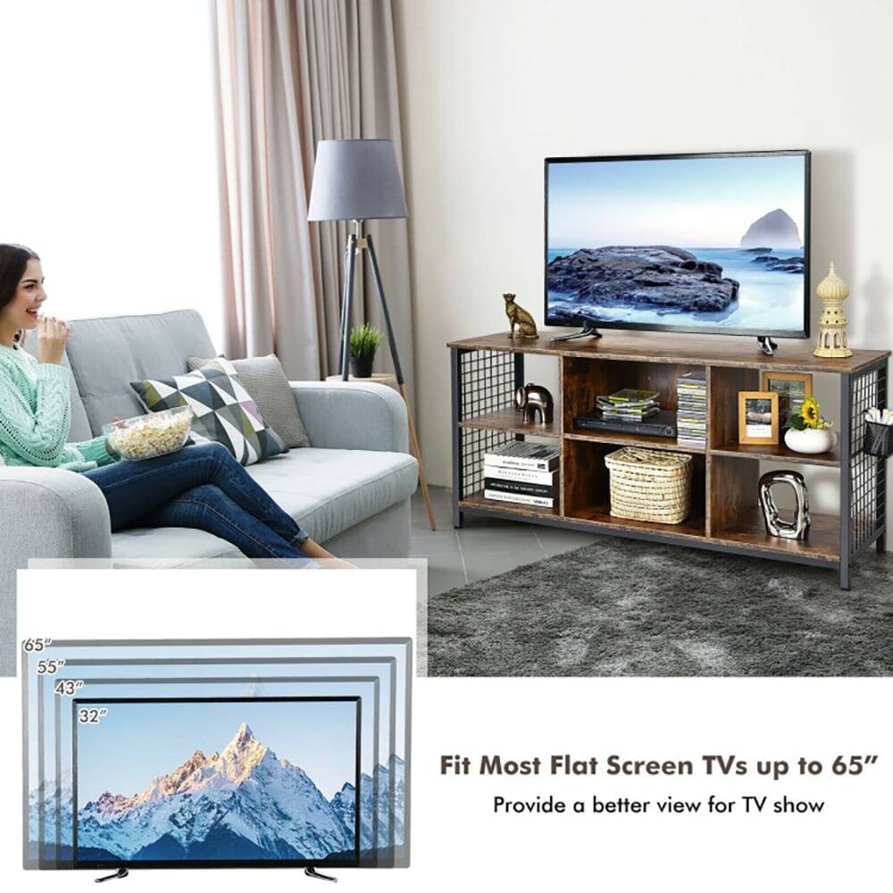 65" 55" 43" 32" Fit Most Flat Screen TVs up to 65"  
Provide a better view for TV show