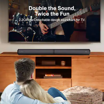 Ultimea Apollo S40 Pro 2 in 1 Detachable Sound Bar,Bluetooth 5.3,3 Ultimea Apollo S40 Pro 2 in 1 Detachable Sound Bar,Bluetooth 5.3,3