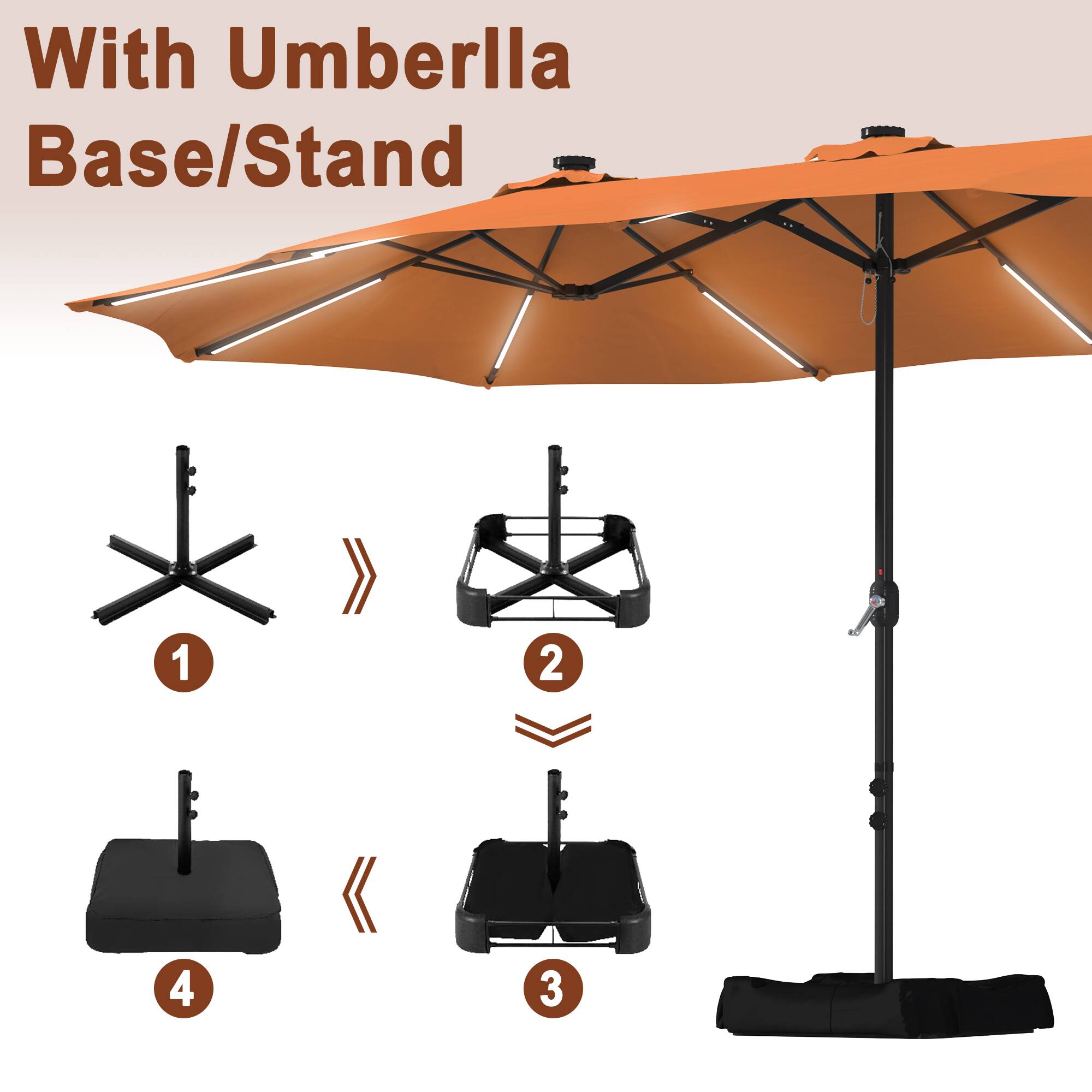 With Umbrella Base/Stand

1  
2  
3  
4