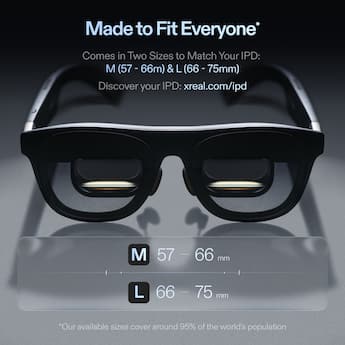 XREAL ONE PRO AR Glasses w/X1 Chip, 171 XREAL ONE PRO AR Glasses w/X1 Chip, 171