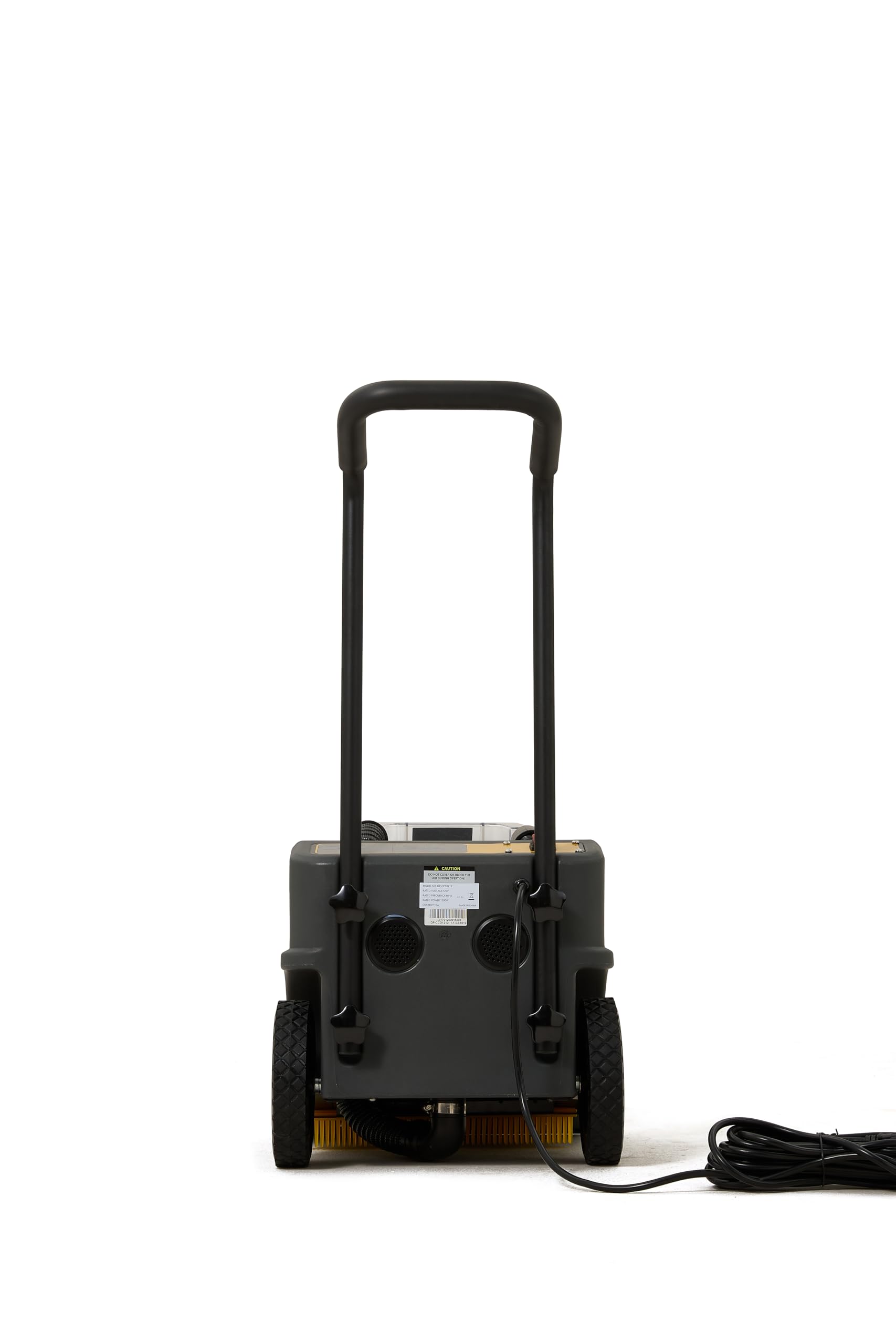 Alt View 6. Dapper Supply - Dapper 3 in 1 Carpet Restoration Machine Deep Extraction 70C Heated Drying for Commercial Carpet Care - Grey.