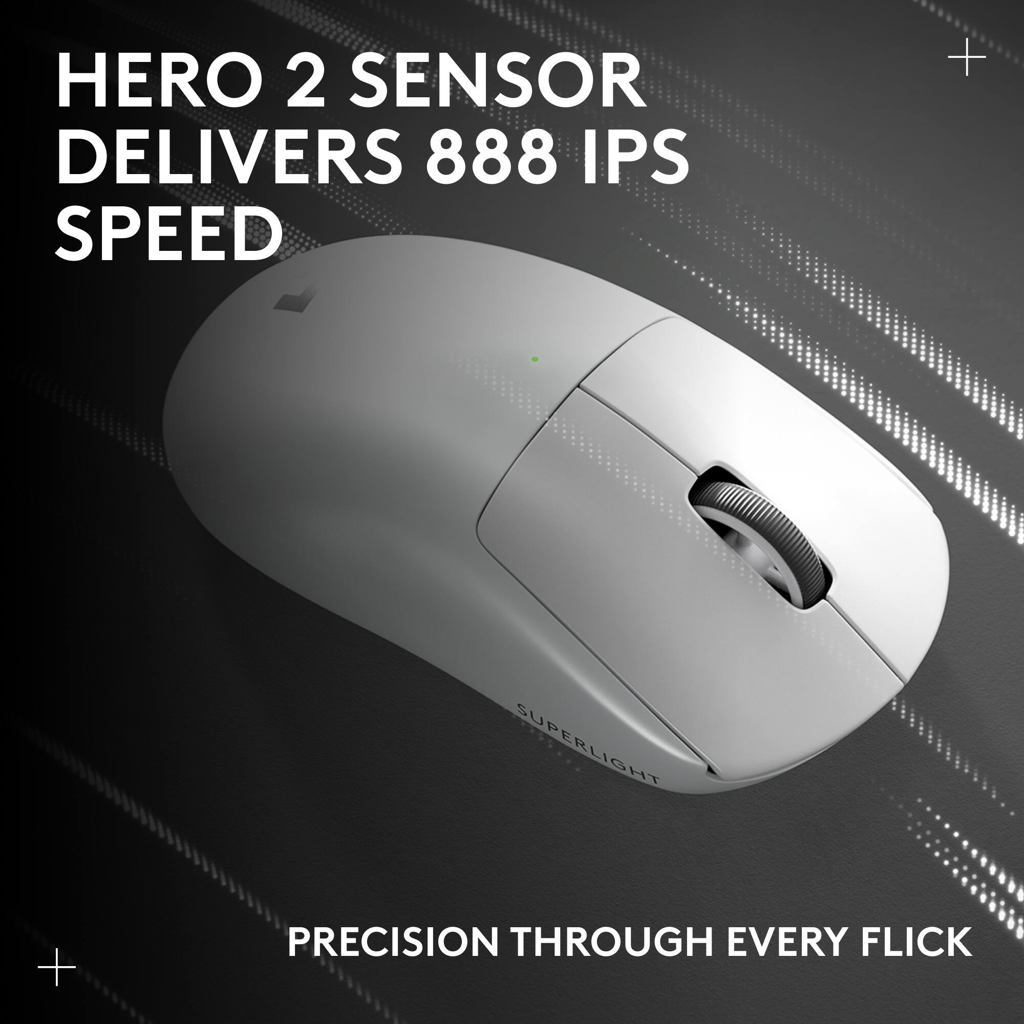 Logitech PRO X SUPERLIGHT 2c LIGHTSPEED Lightweight Compact