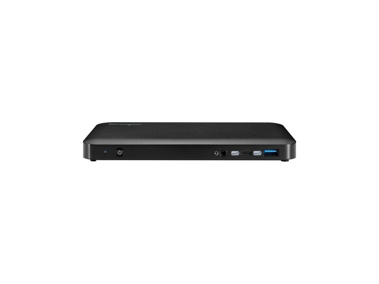 Alt View 1. Kensington - Kensington SD4840P Triple 4k Display USB-C Driverless Docking Station - 85W PD - DP++/HDMI - Windows (K33806NA).