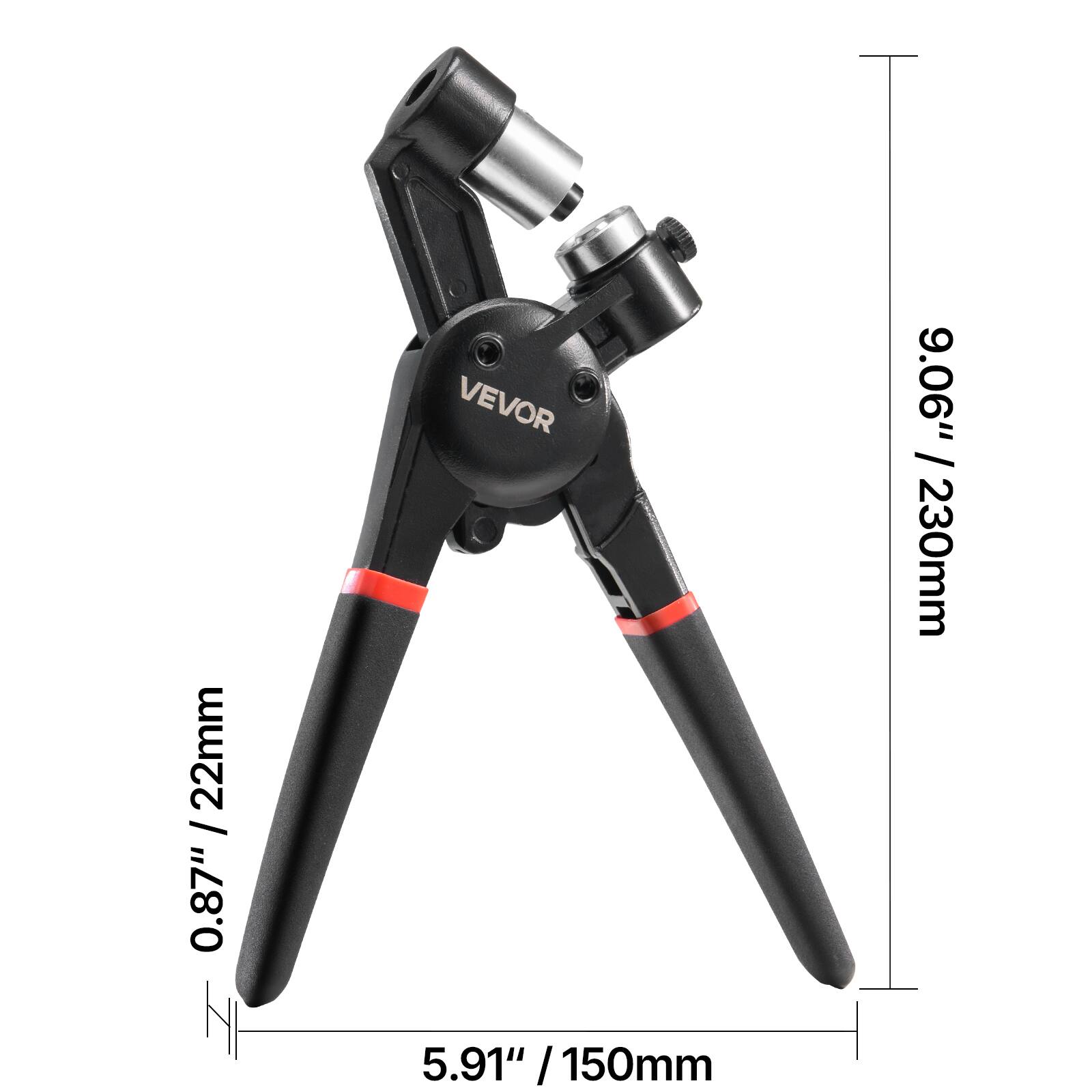 VEVOR, 0.87" / 22mm, 5.91" / 150mm, 9.06" / 230mm