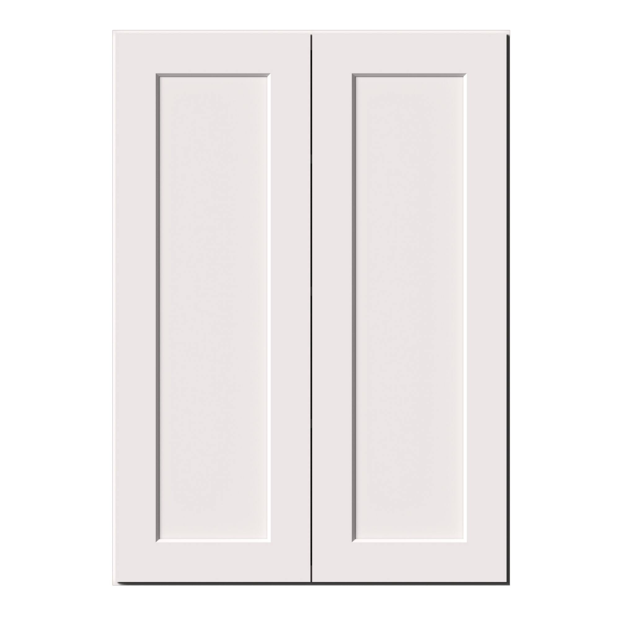 Alt View 1. Boyel Living - 30-in W x 42-in H x 12-in D Shaker RTA Kitchen Wall Cabinet with Soft-Close - White Shaker.