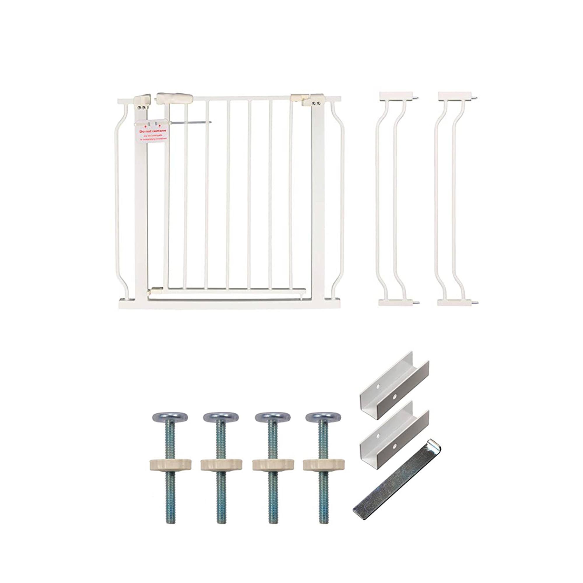 Alt View 1. BalanceFrom Fitness - BalanceFrom Walk Thru Auto Close Hold Open Baby Safety Gate, 29.1-43.3 Inches.