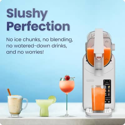 Chefman Slush Ease Max Slushy Maker with Touch Controls and 5 Chefman Slush Ease Max Slushy Maker with Touch Controls and 5