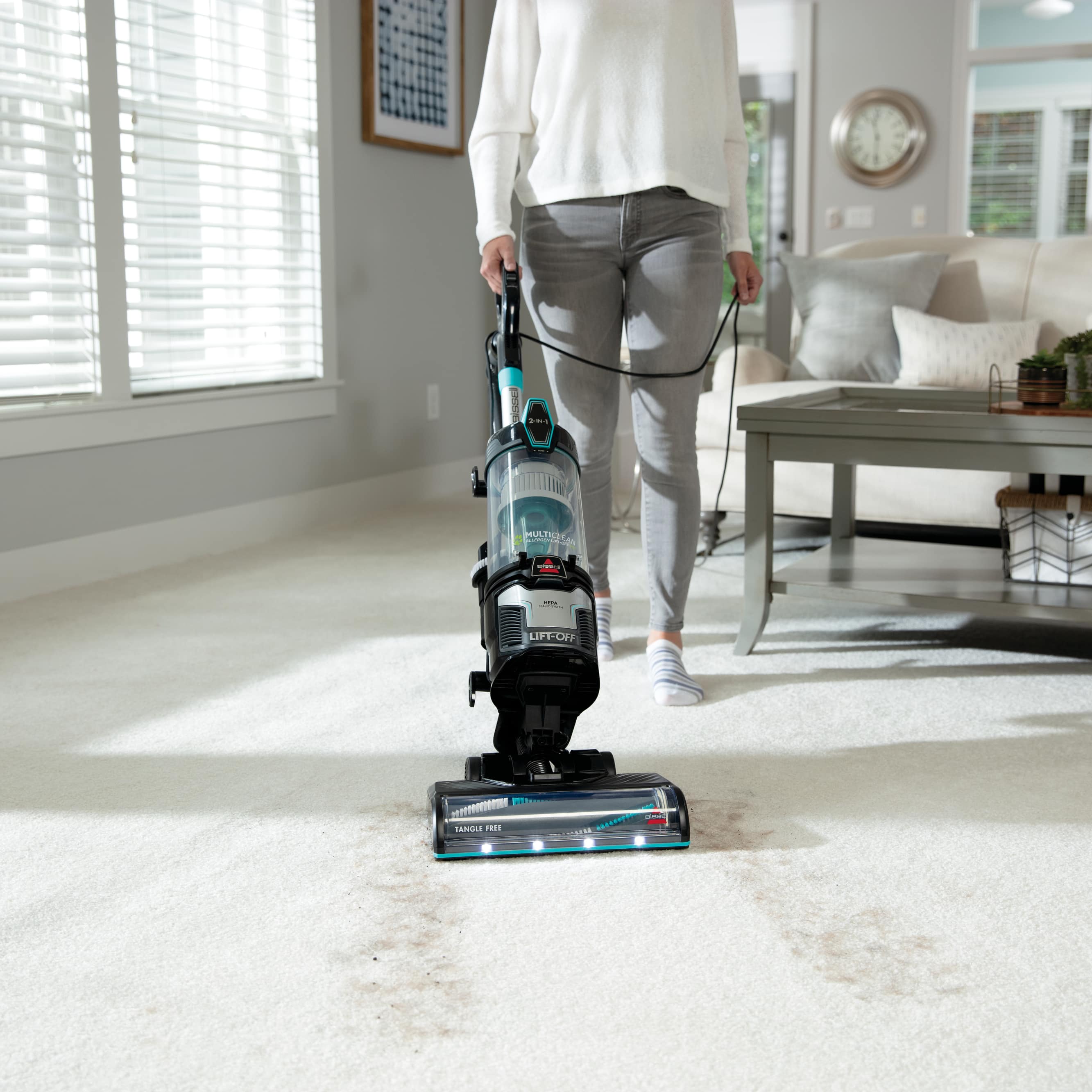 BISSELL MultiClean Allergen Lift-Off Pet Pro Vacuum in outlet Black/Teal