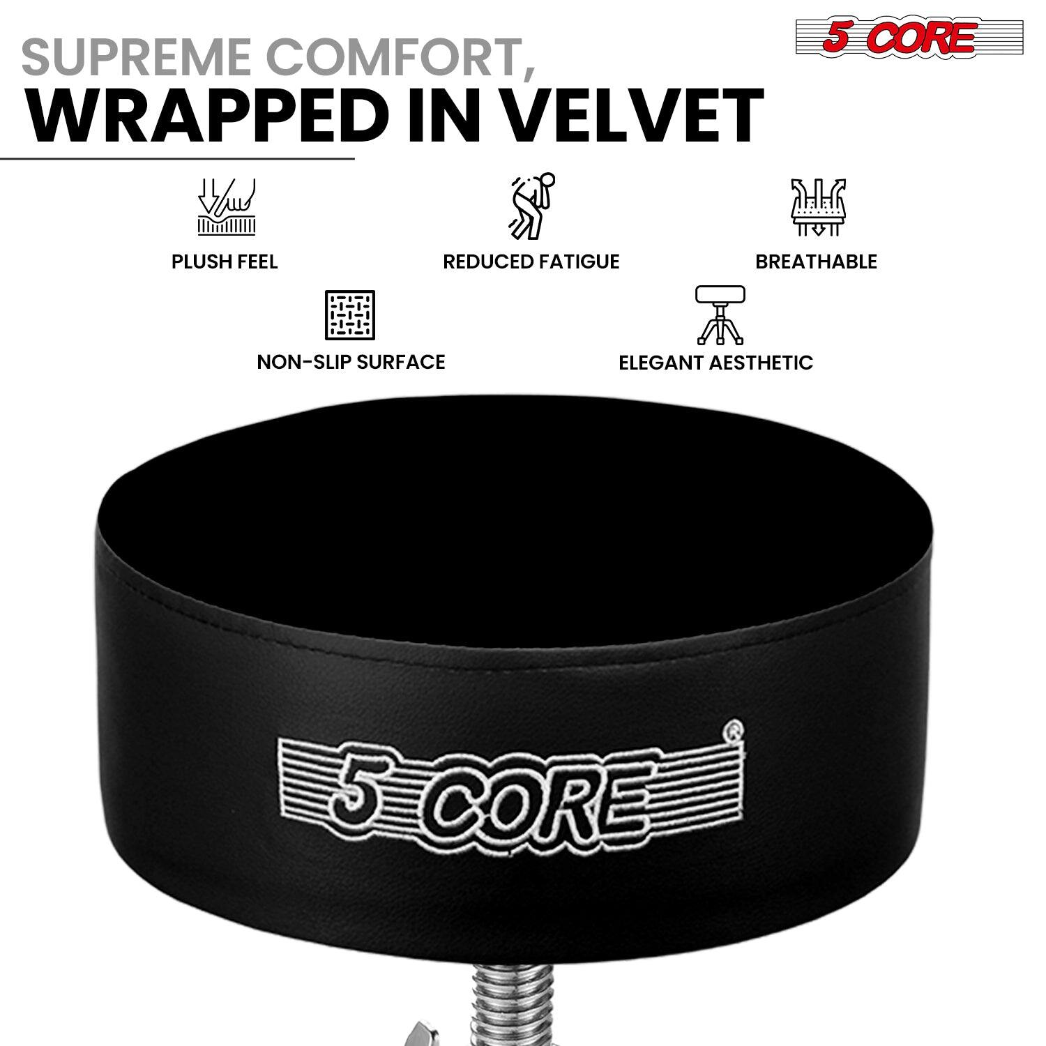 5 CORE SUPREME COMFORT, WRAPPED IN VELVET

- PLUSH FEEL
- REDUCED FATIGUE
- BREATHEABLE
- NON-SLIP SURFACE
- ELEGANT AESTHETIC

5 CORE