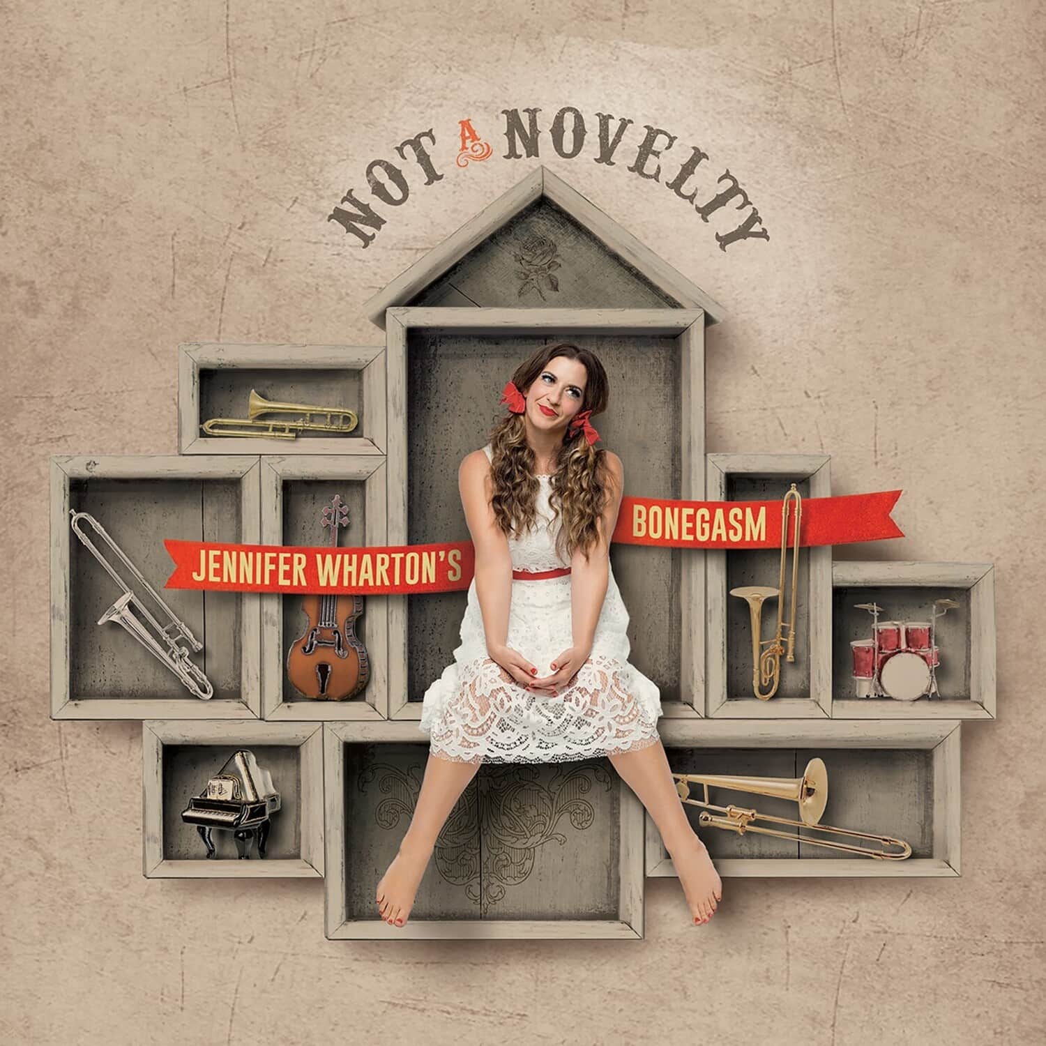 Jennifer Wharton - Not A Novelty  - COMPACT DISCS