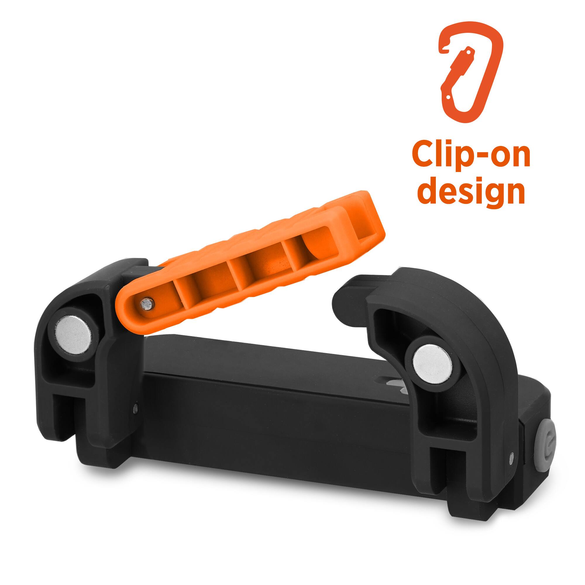 7 Clip-on design