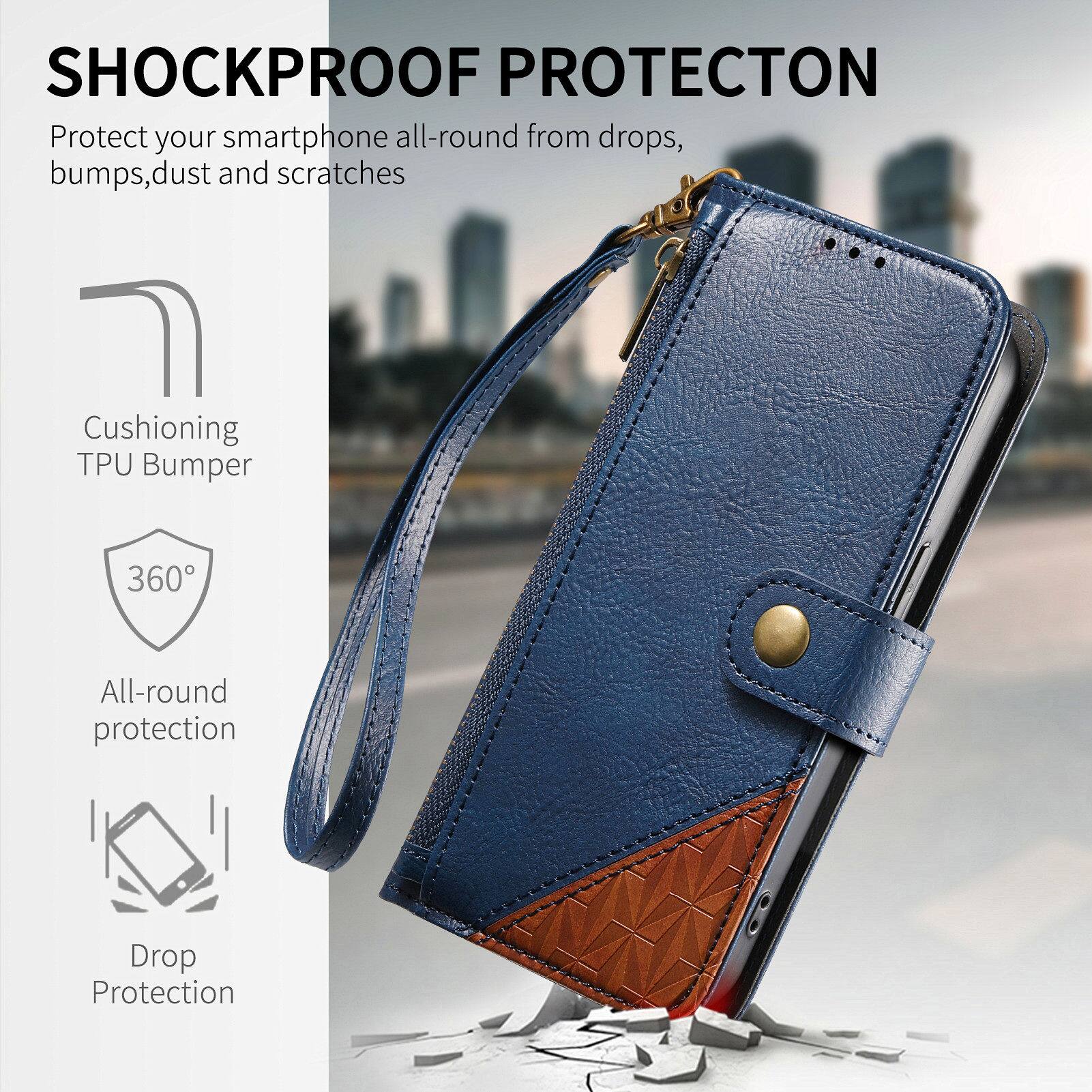 SHOCKPROOF PROTECTON  
Protect your smartphone all-round from drops, bumps, dust and scratches  
Cushioning TPU Bumper  
360° All-round protection  
Drop Protection