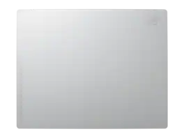 ASUS - ROG Moonstone Ace L Glass Mouse Pad, Ultra-smooth, Noise-Reducing, 9H Tempered Glass, Anti-slip, 500x400mm, White - Moonlight White