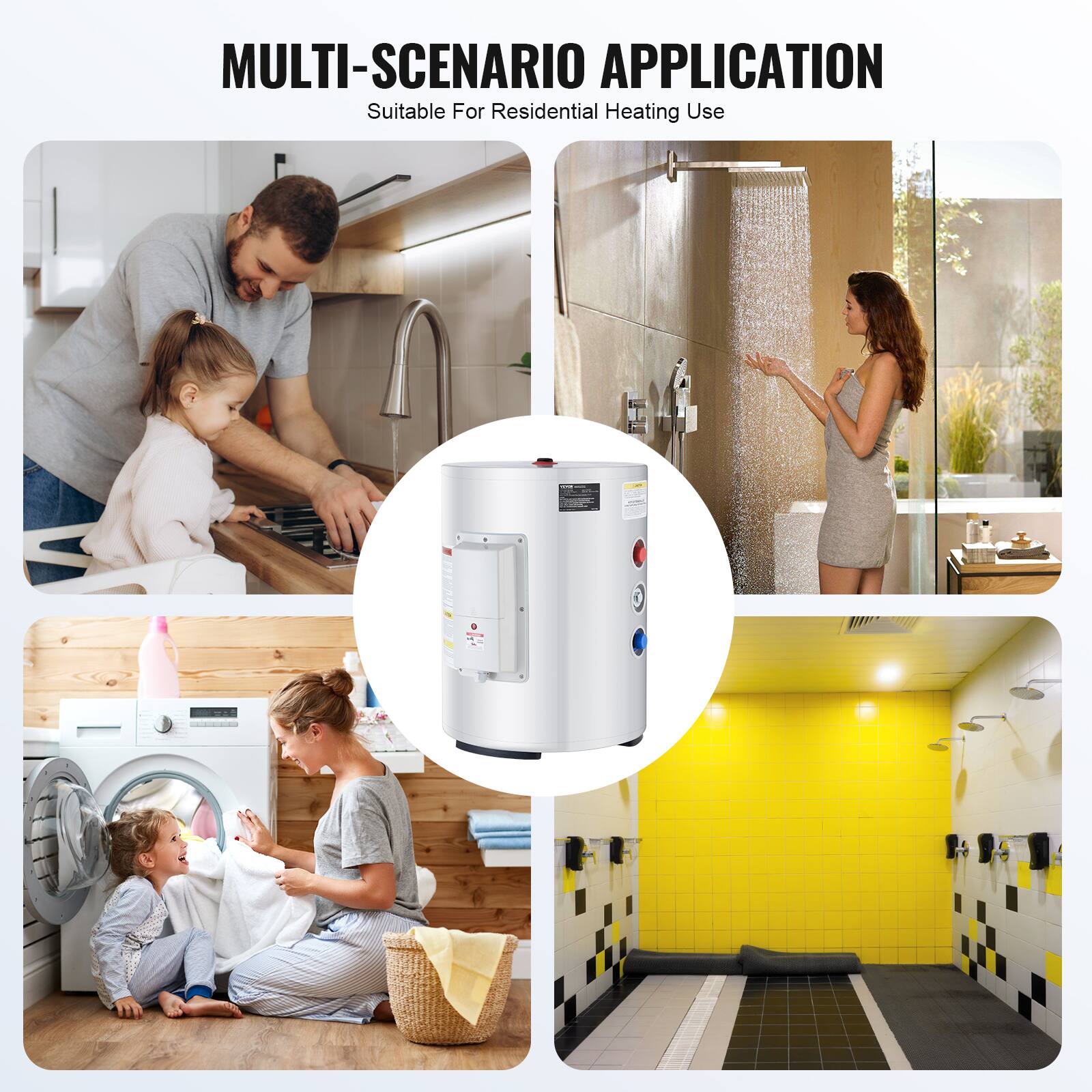 MULTI-SCENARIO APPLICATION  
Suitable For Residential Heating Use