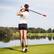 Alt View 5. Gymax - Gymax Golf Swing Trainer Click Stick Swing Training Aid for Speed Flexibility Balance Red - Red.