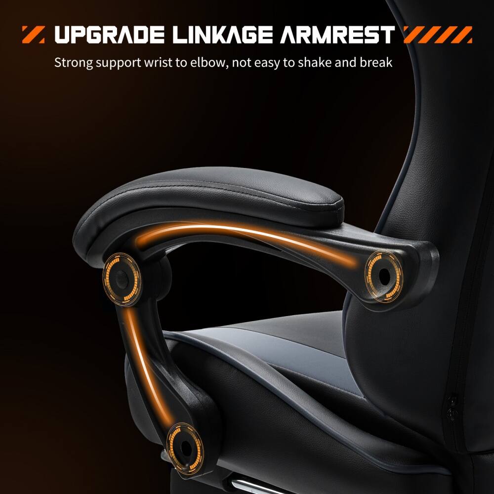 "Upgrade Linkage Armrest: Strong support for the wrist to elbow, ensuring stability and durability, not easy to shake and break."