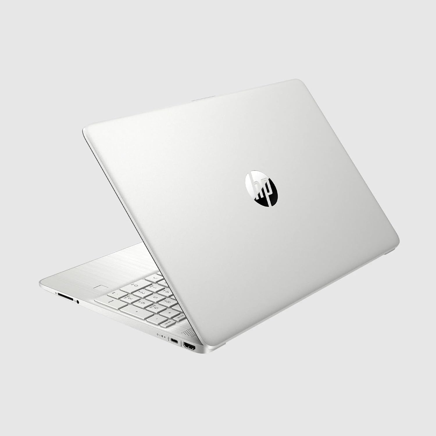 Alt View 5. HP - HP 15 15.6" HD Touchscreen Laptop -  Intel i3-1115G4 with 16GB Memory - 512GB SSD - Windows 11 - Natural silver.